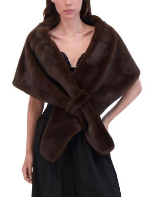  Faux Fur Mink Stole