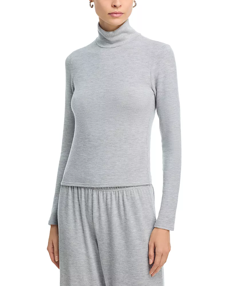 perfectwhitetee Dana Brushed Sweater Jersey Tee