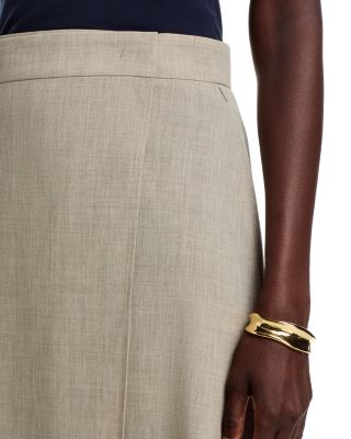 Vuleran Wool Midi Skirt