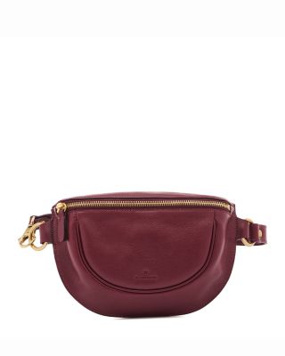 Oliveta Leather Belt Bag