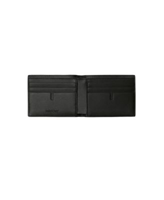 Embossed Check Slim Bifold Wallet
