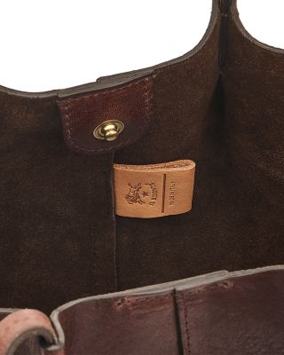 Nina Pleated Leather Crossbody 