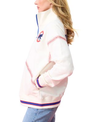 MLB Baseball Stitch Quarter Zip Sweaters