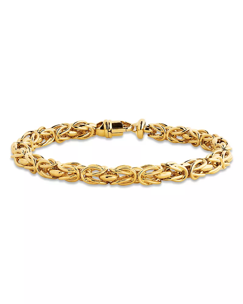 Toteme Byzantine Chain Collar Necklace in 18K Gold Plated, 16