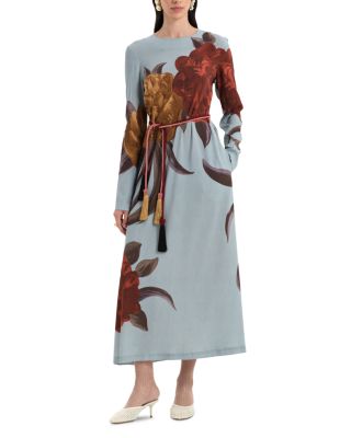 Long Sleeve Swing Dress