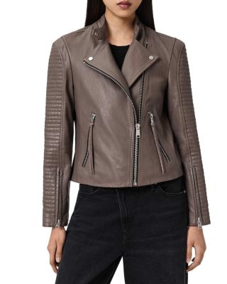 Raul Leather Biker Jacket