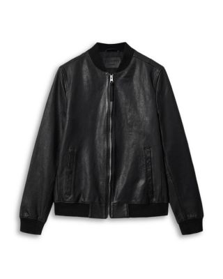 Morten Leather Bomber Jacket