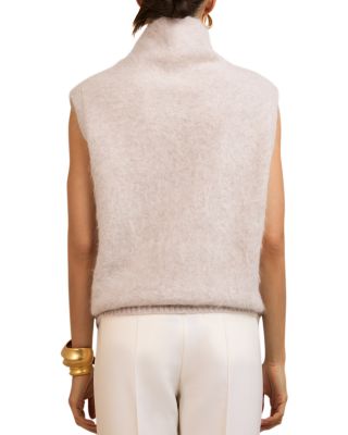 Misty Brushed Cashmere Sweater Tank