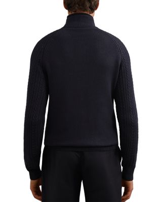 Half Zip Funnel Sweater