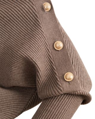 Lexi Button Shawl Sweater