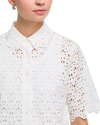 The Petal Eyelet Blous