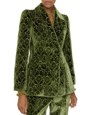 Baroque Velvet Blazer