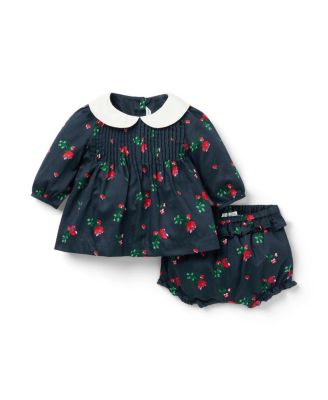 Girls' Floral Pintuck Dress - Baby