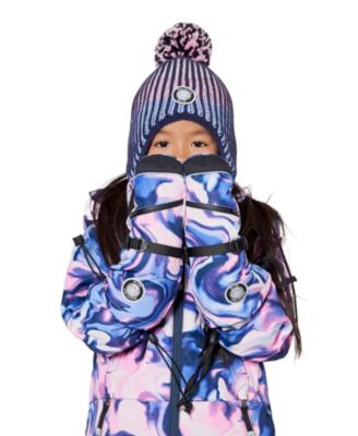 Girls' Winter Mittens Teknik Marble - Little Kid, Big Kid