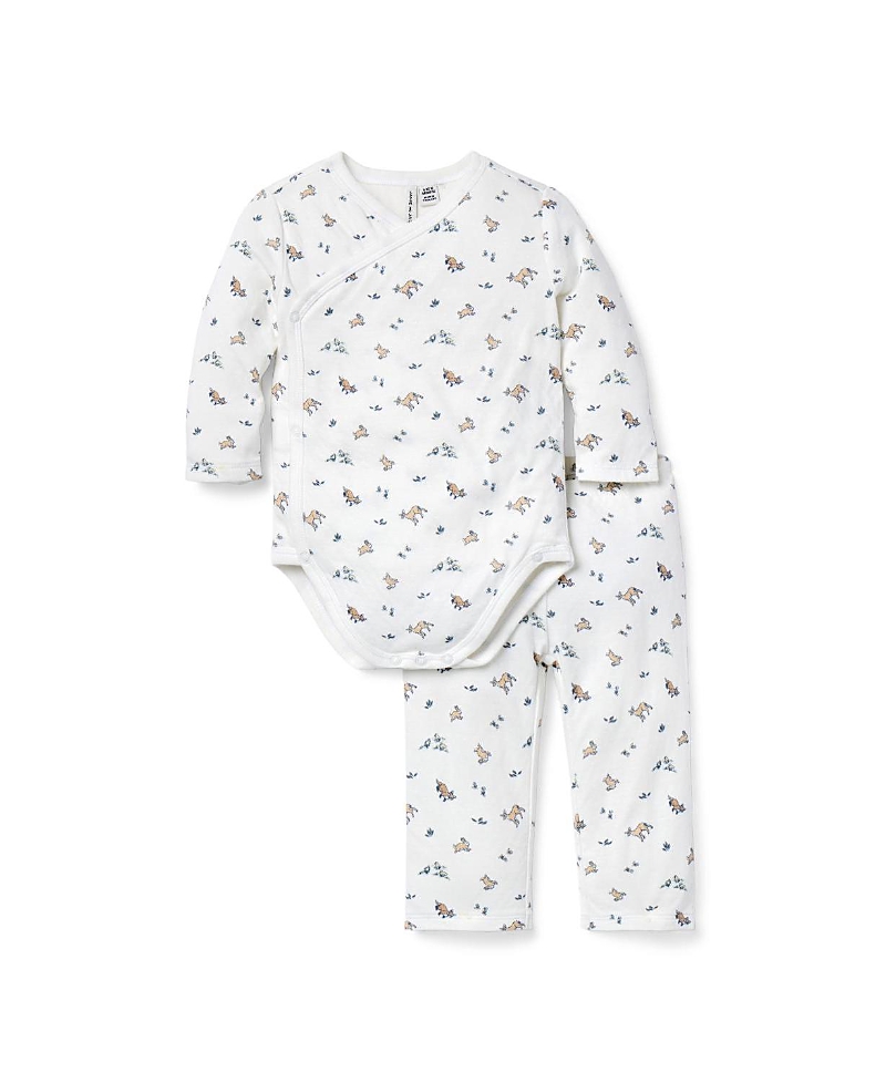 Janie and Jack Boys' Woodland Friends Wrap Matching Set - Baby