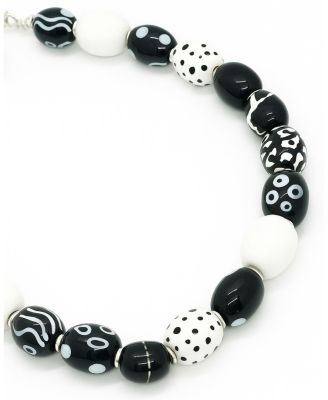  Monochrome Symphony Necklace