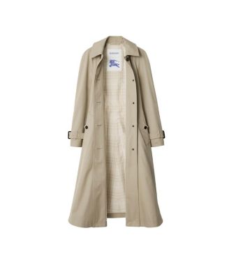  Long Gabardine Ellingham Fit and flare Car Coat
