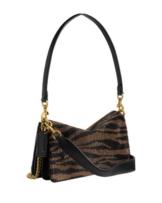 Tabby 26 Beaded Tiger Effect Shoulder Bag