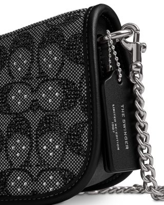 Swinger 20 in Crystal Signature Jacquard