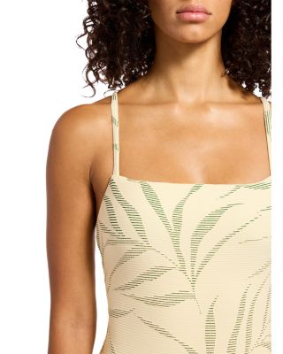 Minimal Textured Swimsuit