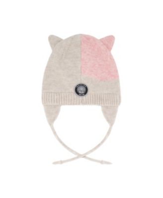 Girls' Lined Knit Hat with Ears Cat Face - Little Kid, Big Kid