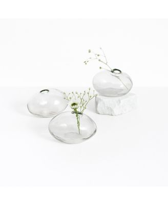  Pebbled Natura Vases - Set of 3