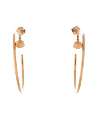  XL Juste un Clou Hoop Earrings 18K Rose Gold