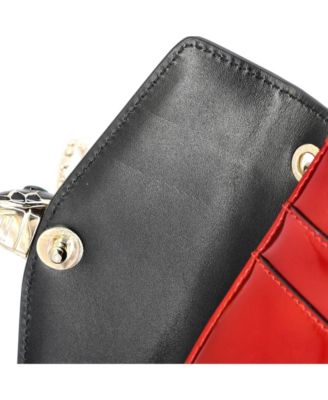 Small Serpenti Forever Square Shoulder Bag Metallic Leather