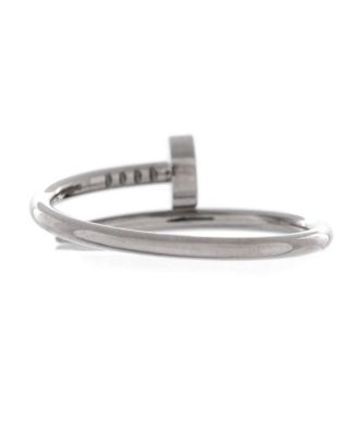  Juste un Clou Ring 18K White Gold