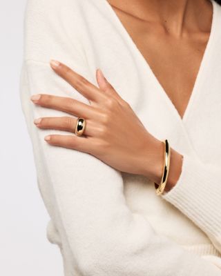 Tia Gold Bangle Bracelet