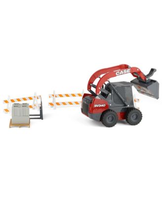 Big Farm 1/16 Case IH Ram Pickup Truck with Case SV340 Skid Loader Set - Ages 5-7 Years