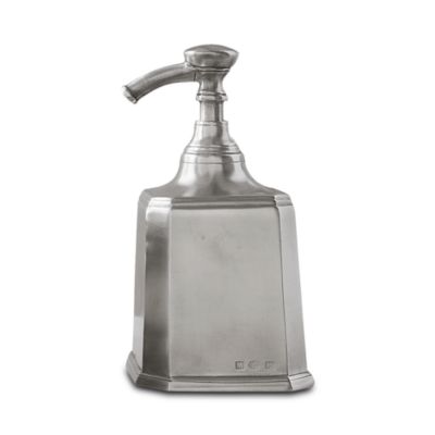 Dolomiti Pewter Soap Dispenser