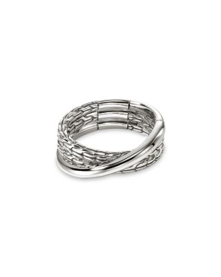  Sterling Silver JH Essentials Crossover Ring