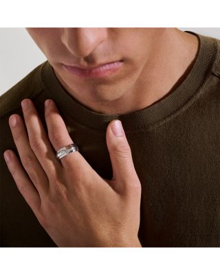 Men&#39;s Sterling Silver Icon 50 Band