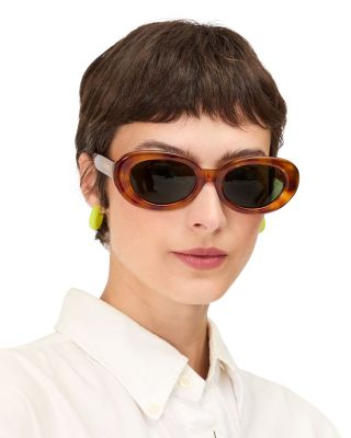 Oval Sunglasses, 55mm