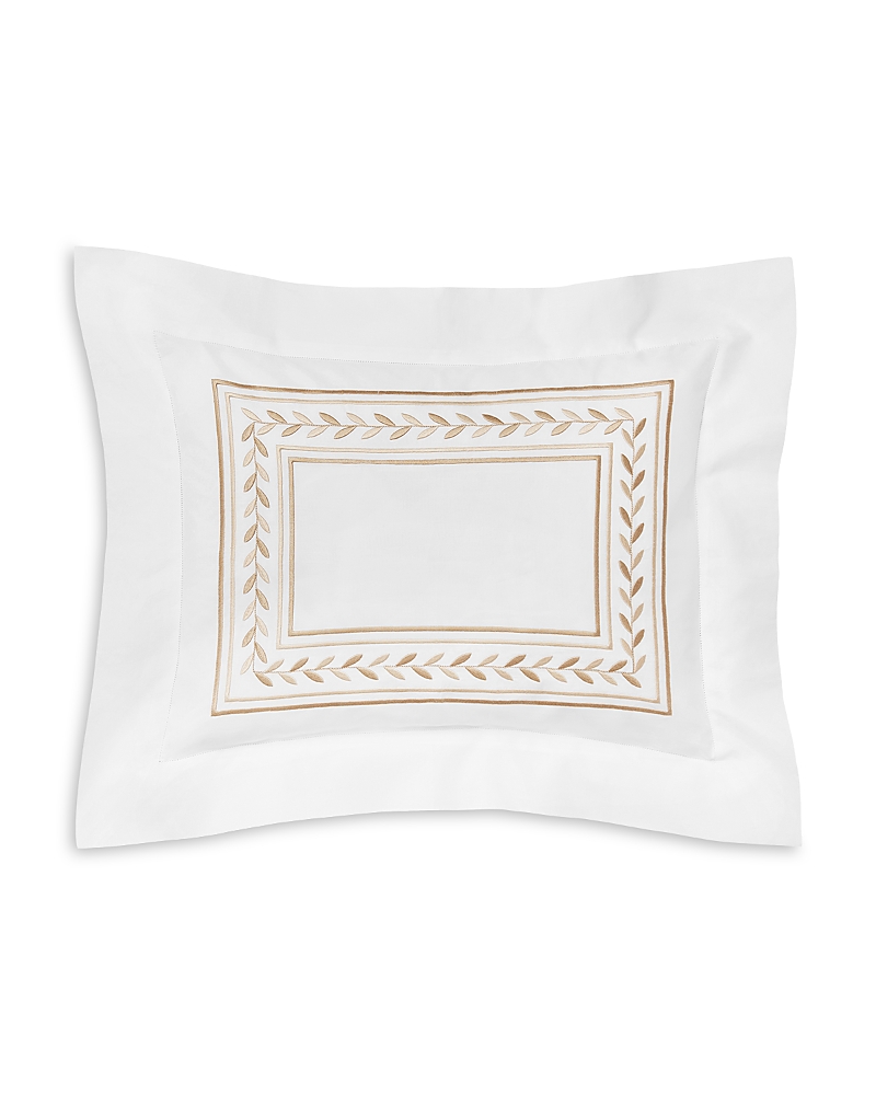 Pratesi Impero Boudoir Sham In White