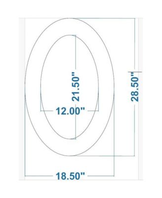Araminta Accent Mirror, Large