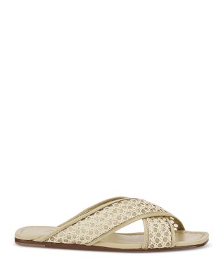 Women's Woven Slide Sandals