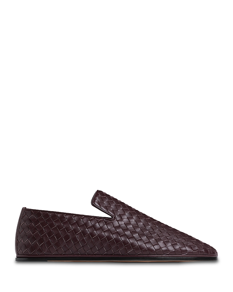 Bottega Veneta Men's Leather Sunday Loafers