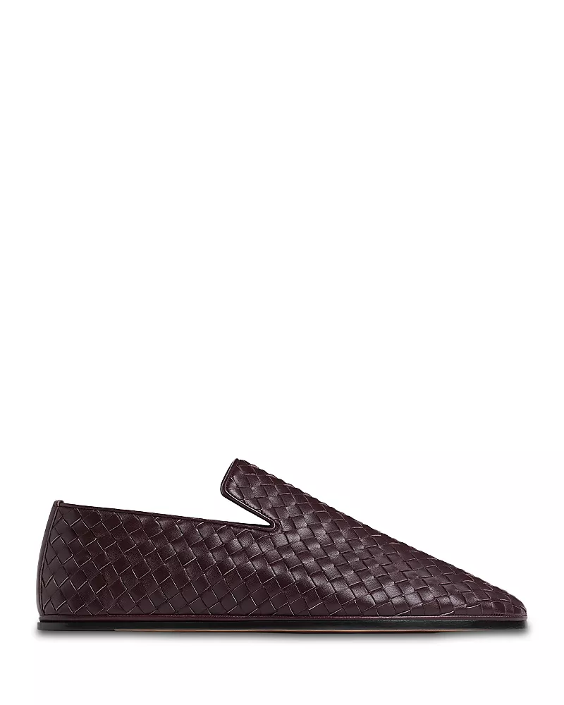 Bottega Veneta Men's Leather Sunday Loafers