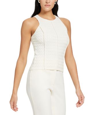 Joyce Seamed Racer Tank