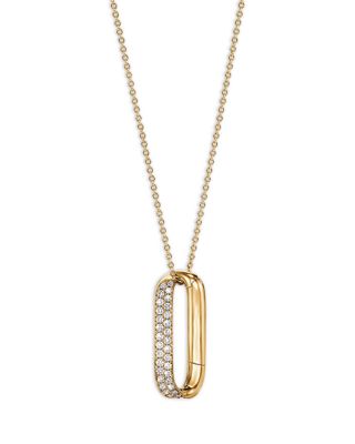 18K Yellow Gold Inside Out Diamond Pav&eacute; Chain Link Bracelet