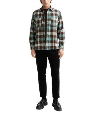 Abstract Check Relaxed Fit Shirt