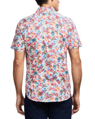 Floral Short Sleeve Woven Shirt