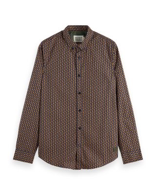 Micro AOP Slim Fit Shirt