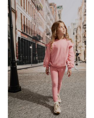 Girls' Long Sleeved Sweatshirt & Leggings Set - Little Kid