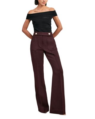 Petite Lily Occasion Flare Trousers