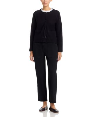 Round Neck Short Jacket