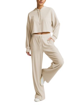 Breathe Easy Ribbed Hoodie