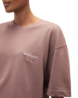 Unisex Oversized Fit Principal Embroidered Tee